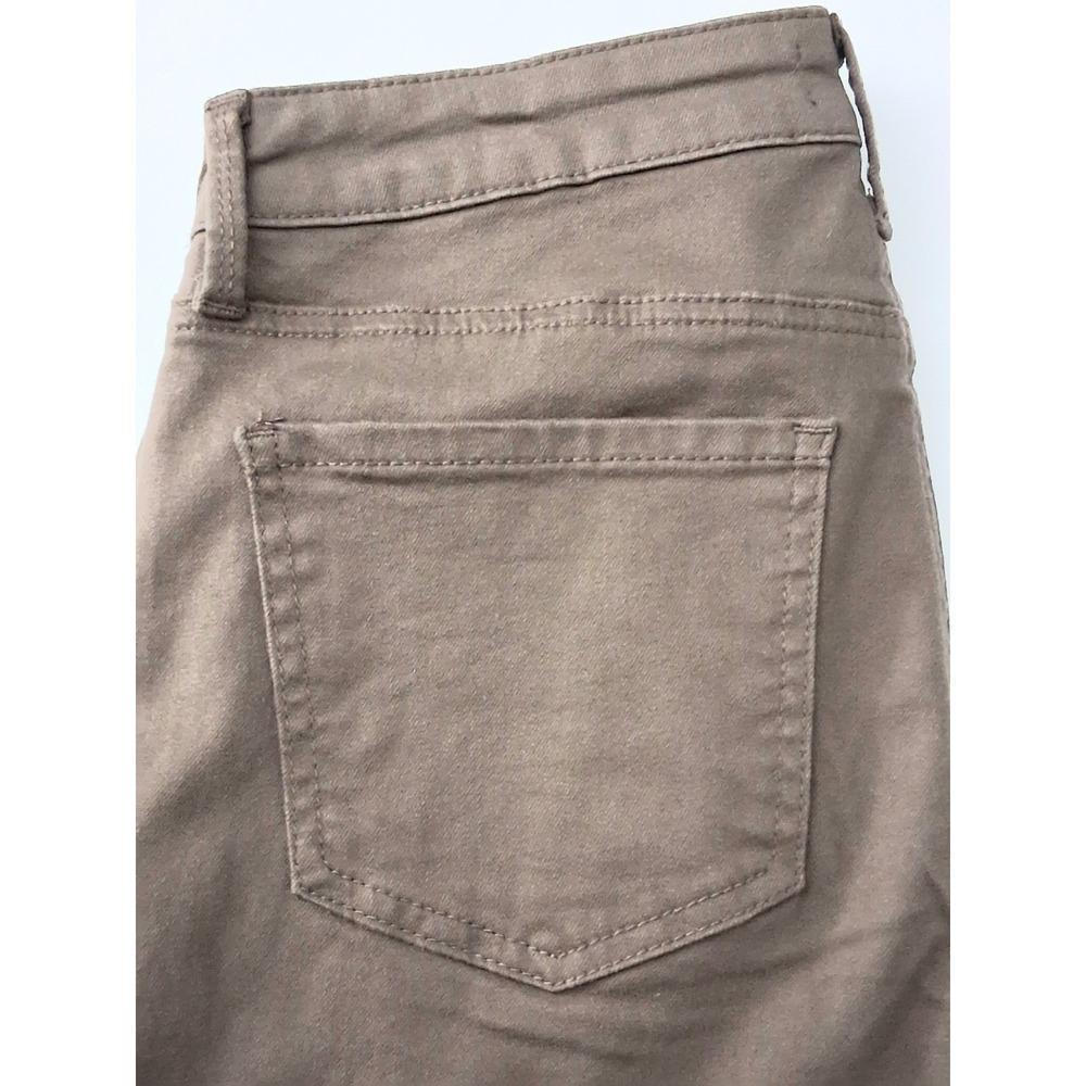 NYDJ Billie Mini Bootcut Jeans Women's Size 6 Brown Stretch Lift Tuck Pre-owned - Picture 12 of 14